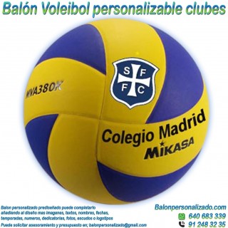 Balón Voleibol Personalizable diseño Clubes