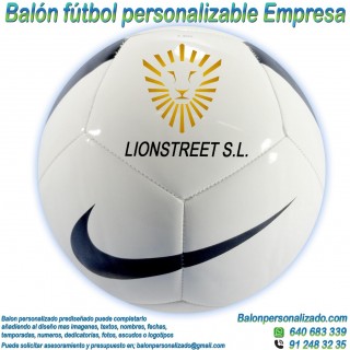Balón Fútbol Personalizable con Fotos y textos Regalo empresa pitch