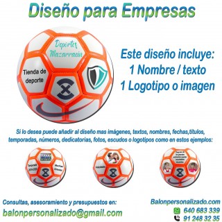 Balón Personalizado con logotipo y texto de Fútbol NIKE Strike Regalo de empresa añadir imágenes