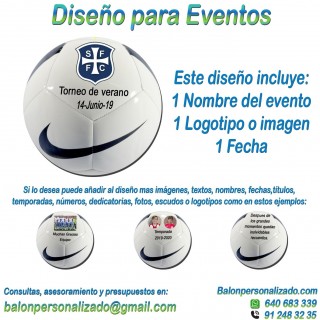 Balón Personalizado Con textos e imágenes de Fútbol Nike Pitch Regalo eventos publicitarios deportivos