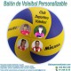 Balón Voleibol Personalizable imagen texto nombre dedicatoria escudo