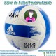 Balón Fútbol Personalizable imagen texto nombre dedicatoria adidas
