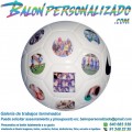 Ejemplo de Balón personalizado fútbol equipo femenino