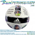 Ejemplo de Balón Fútbol ADIDAS personalizado agradecimiento entrenador