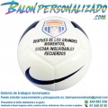 Ejemplo de Balón NIKE de Fútbol personalizado con escudo y frase