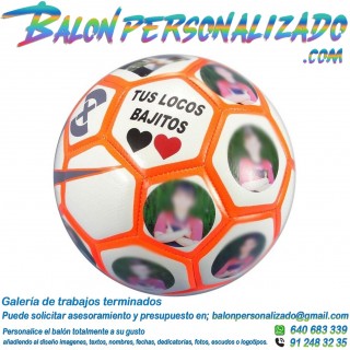 Balón de fútbol Nike personalizado recuerdo campeón liga y frase