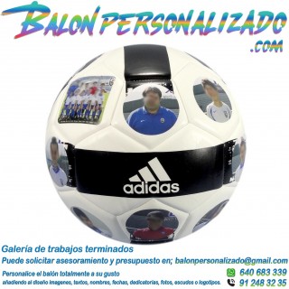 Balón Fútbol ADIDAS EPP2 personalizado con fotos