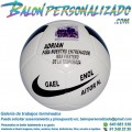 Ejemplo de Balón NIKE de Fútbol personalizado con foto equipo y nombres