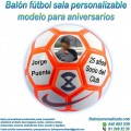 Balón Fútbol Sala Personalizable diseño Aniversarios