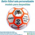 Balón Fútbol Sala Personalizable diseño Despedidas