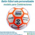 Balón Fútbol Sala Personalizable diseño Celebrar Títulos