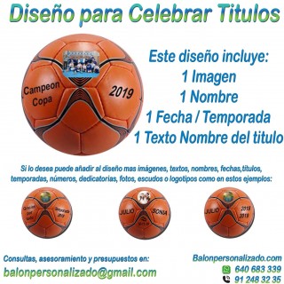Balón Balonmano Personalizable Con Foto nombre fecha celebrar titulo
