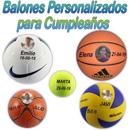 Balones personalizados para cumpleaños