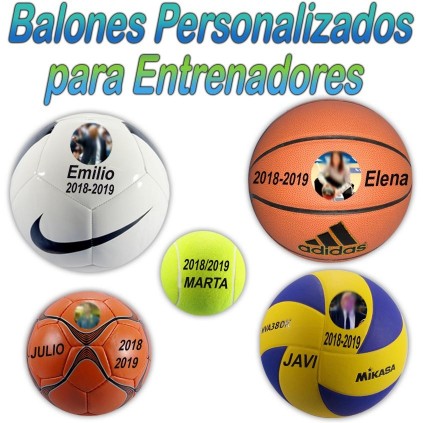 Balones personalizados para Entrenadores