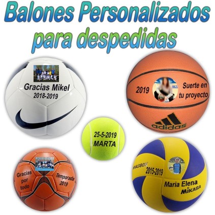Balones personalizados para Despedidas