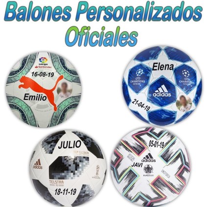 Balones personalizados de licencias